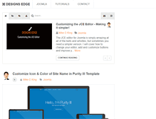 Tablet Screenshot of designsedge.com